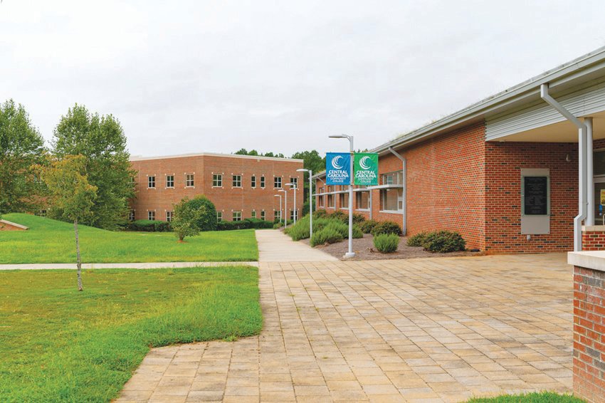 Along with many other colleges in the state, Central Carolina Community College is facing enrollment declines this fall. Their Chatham campus, pictured here, is a little quieter than the main campus in Lee County.